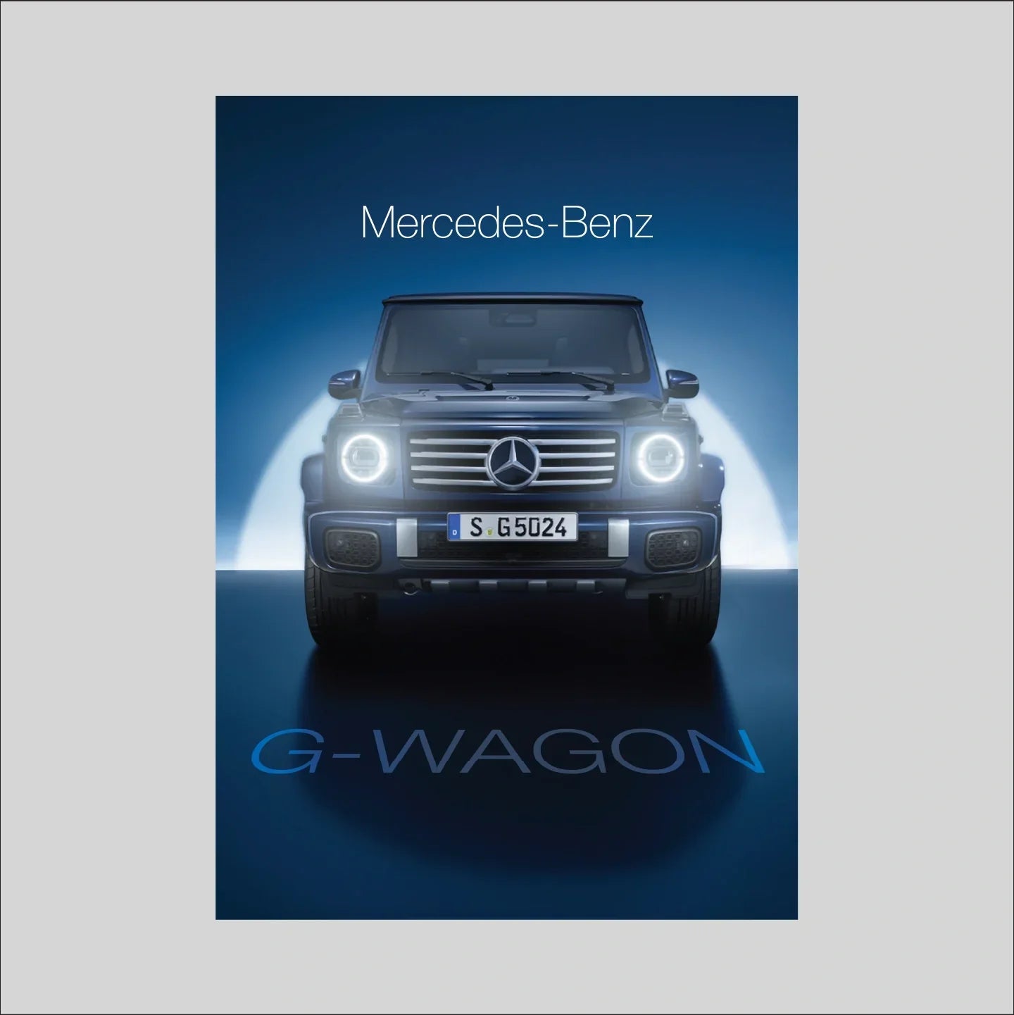 G-Wagon Blue Spotlight