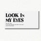 Look in my Eyes- Travis Scott