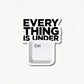 Everything Is Under Control