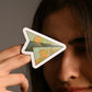 Globe Paper Plane
