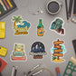 TRAVEL STICKERS PACK OF 20