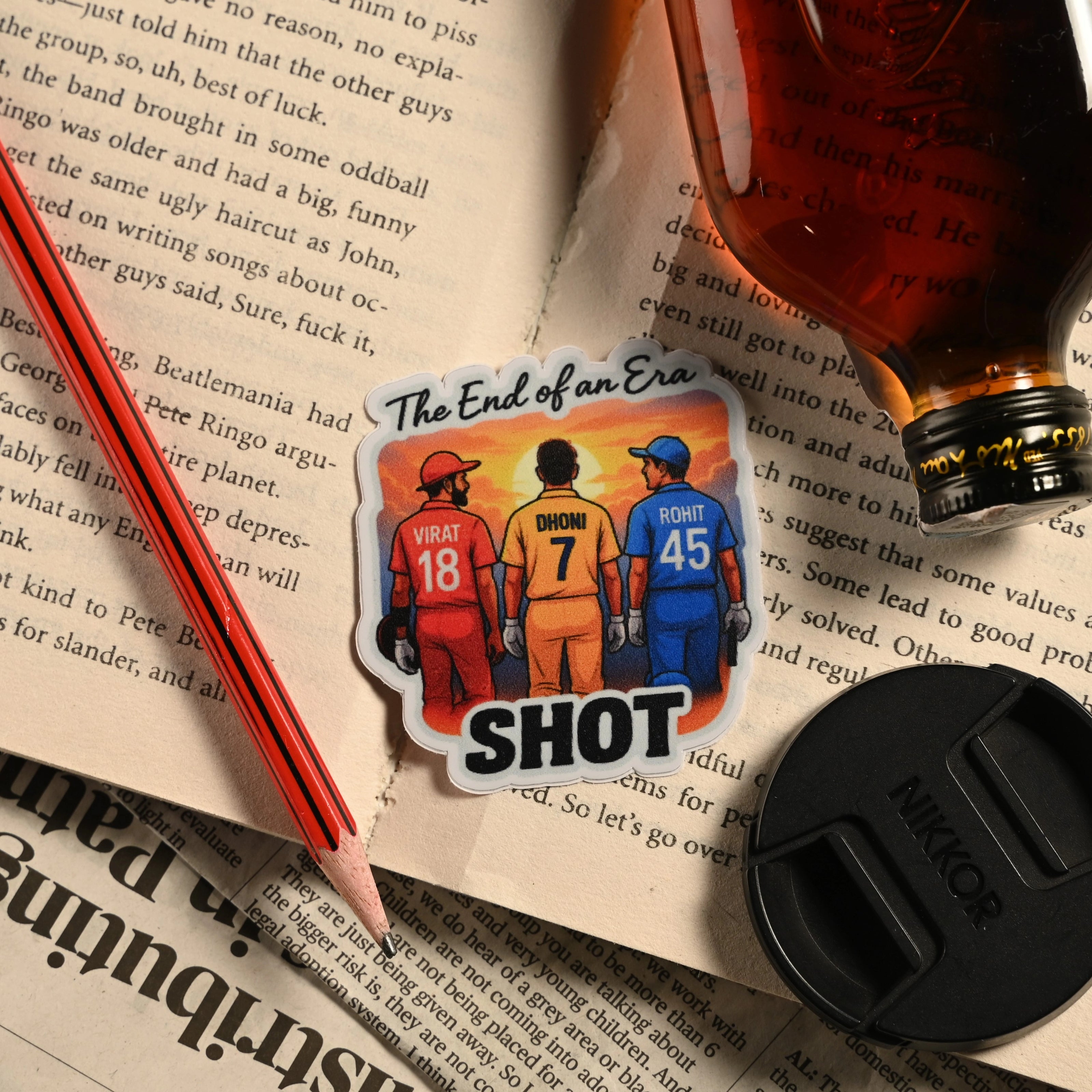 End of an Era: Virat × Dhoni × Rohit