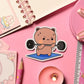 Gym & Jam Bear 🏋️‍♂️🎶