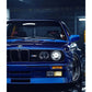 SC44 – BMW M5 E34: Blue Garage Icon