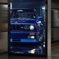 SC44 – BMW M5 E34: Blue Garage Icon